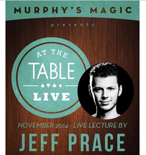2014 At the Table Live Lecture by Jeff Prace (Download)