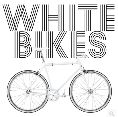 2014 White Bikes by Paul Richards (Download)