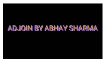 ADJOIN by Abhay Sharma