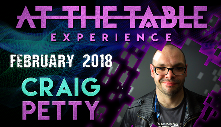 At The Table Live Lecture starring Craig Petty February 7th 2018