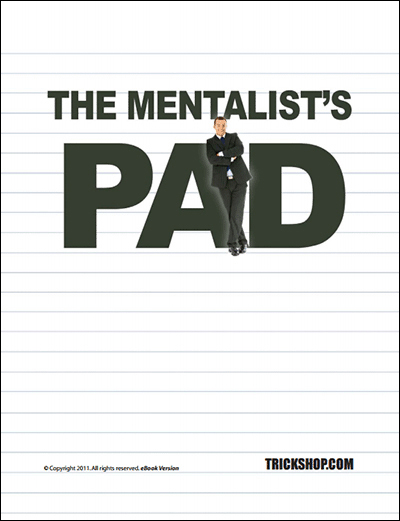 The Mentalist's Impression Pad Trickshop.com (PDF DOWNLOAD)