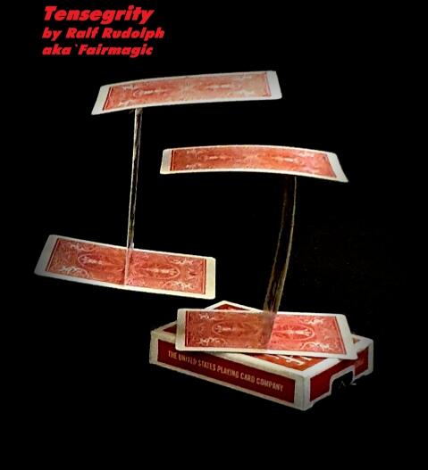 Tensegrity - An Impossible Card Sculpture