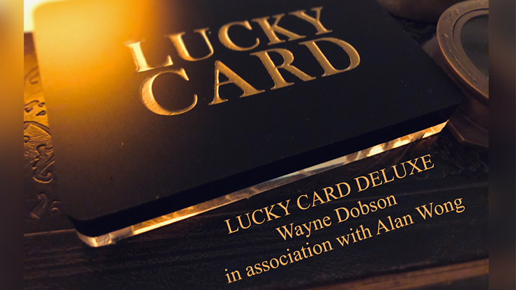 Lucky Card Deluxe by Wayne Dobson & Alan Wong (MP4 Video Download)