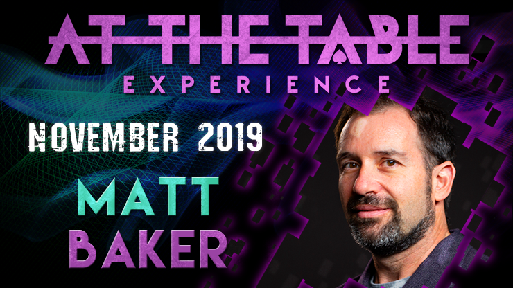 At the Table Live Lecture starring Matt Baker 2019