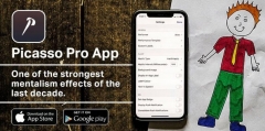 Picasso Pro App by ProMystic & Ellusionist (Instructions Only)