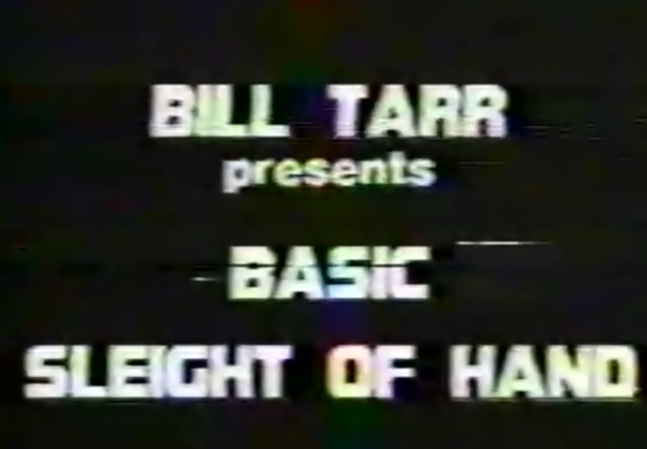 Basic Sleights and Routines by Bill Tarr (MP4 Video Download FullHD Quality)