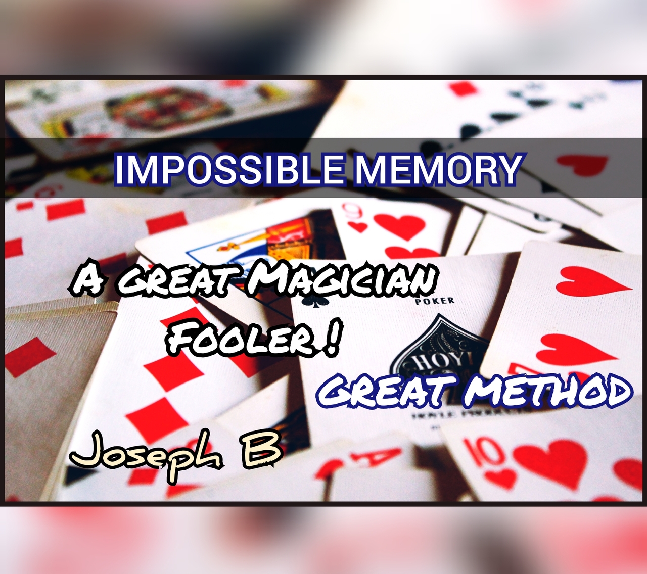 Impossible Memory by Joseph B. (MP4 Video Download)