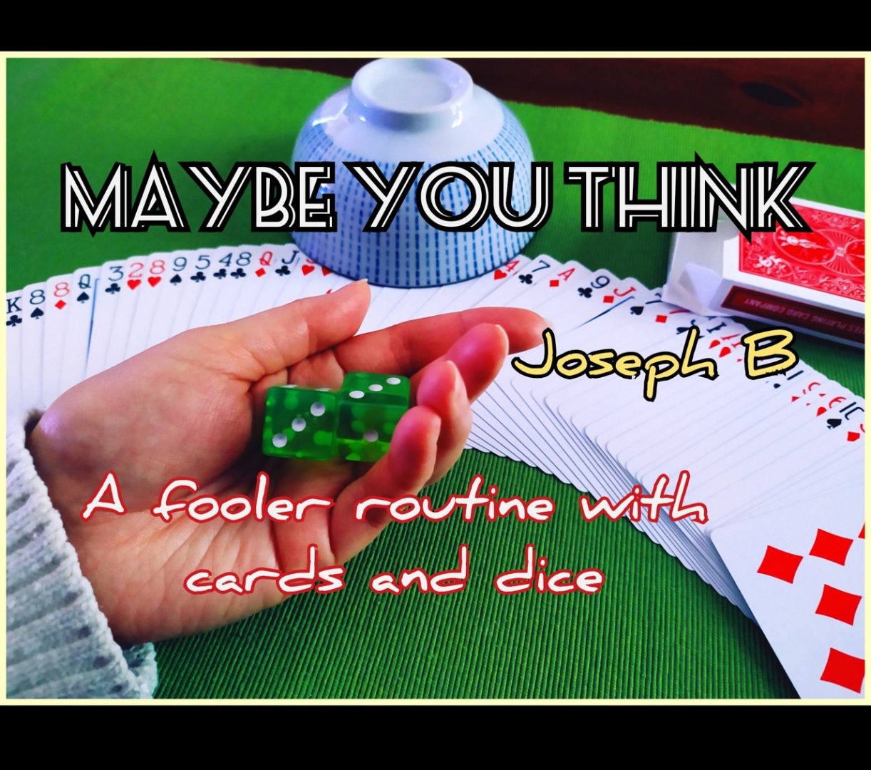 Maybe You Think by Joseph B (MP4 Video + PDF Download)