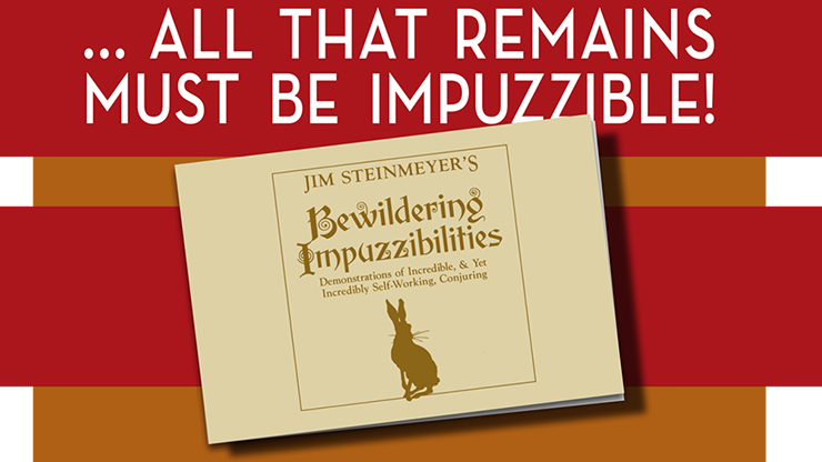 Bewildering Impuzzibilities by Jim Steinmeyer (PDF eBook Download)