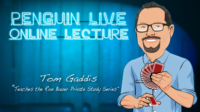 Tom Gaddis teaches Ron Bauer LIVE (Penguin LIVE) 2022