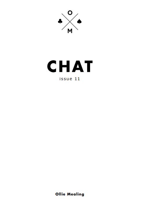 Chat Issue 11 by Ollie Mealing [downloadf16233] - $3.95 :  52magicdownload.com