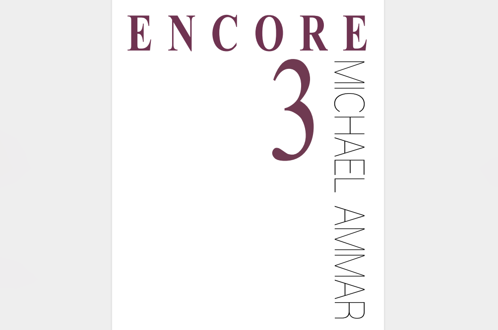 Encore 3 by Michael Ammar (official PDF eBook Magic Download)