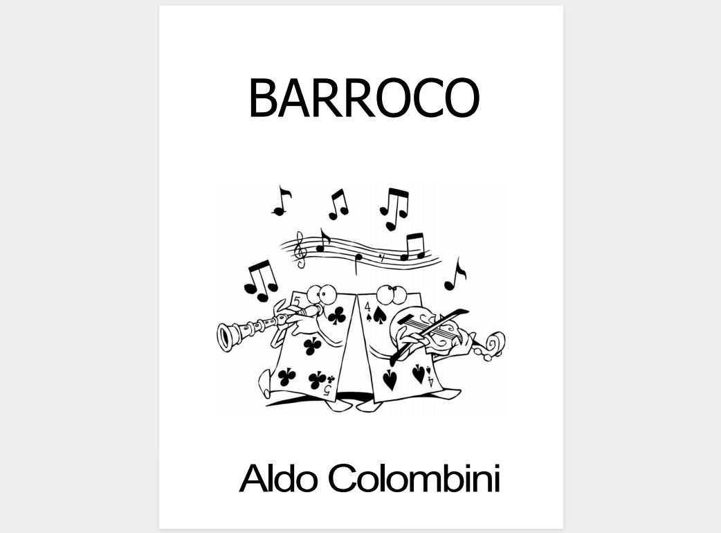 Baroque by Aldo Colombini (Spanish, official PDF eBook Magic Download)