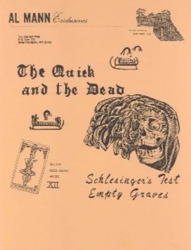 The Quick and the Dead by Al Mann (PDF eBook Magic Download)