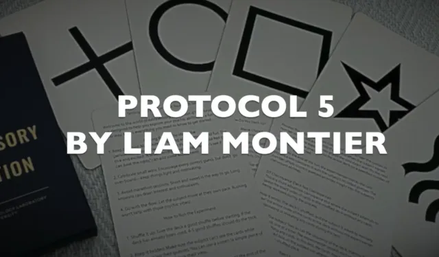 Protocol 5 By Liam Montier (PDF eBook Magic Download)