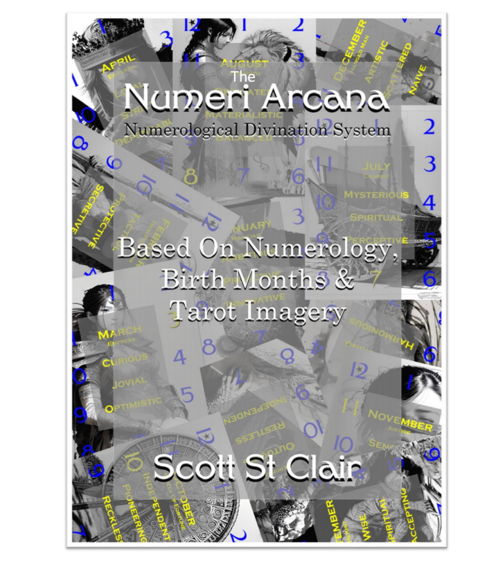 Numeri Arcana - Numerological Divination System by Scott St. Clair (official PDF eBook Download)
