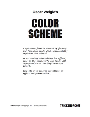 Color Scheme by Oscar Weigle (PDF + Mp4 Video Full Download)