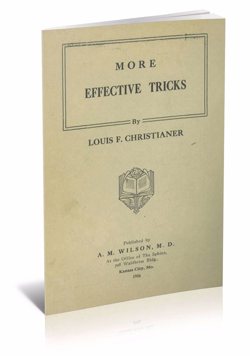 More Effective Tricks by Louis F. Christianer (PDF eBook Download)  More Effective Tricks by Louis F. Christianer (PDF eBook Download)