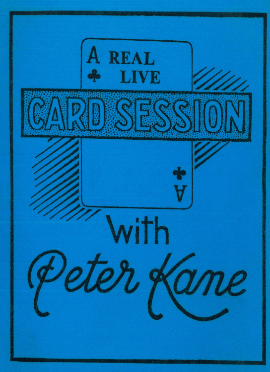 A Real Live Card Session by Peter Kane (Extended Version PDF eBook Download)