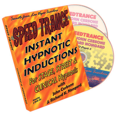 Speed Trance: Instant Hypnotic Inductions by John Cerbone and Richard Nongard (2 Volumes Mp4 Video Download)