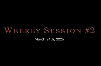 Helder Guimaraes - Weekly Session #2 (2026-03-24)