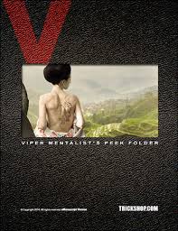 Viper Mentalist’s Peek Folder - Trickshop (PDF Download)