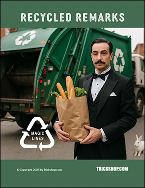 Magic Jokes: Recycled Remarks for Magicians