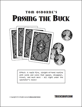 Passing the Buck by Tom Osborne