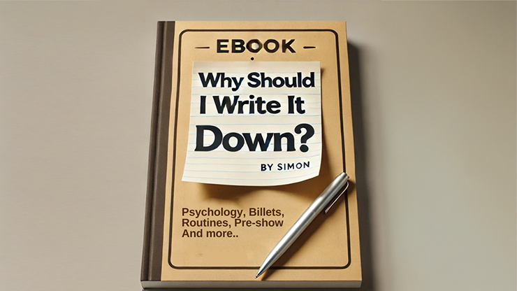 Why Should I Write it Down? by Simon (PDF eBook Magic Download)