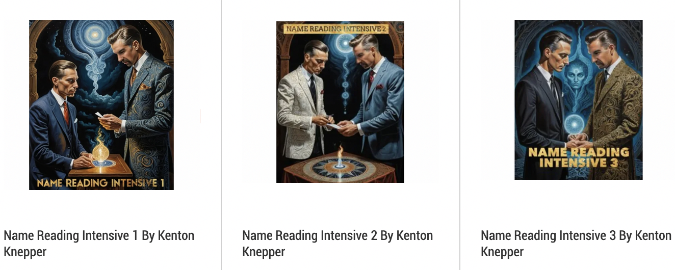 Name Reading Intensive 1-3 by Kenton Knepper