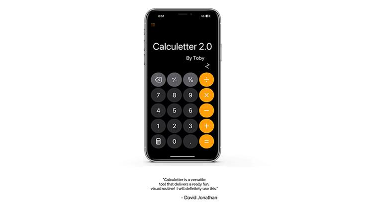 Calculetter 2.0 by Toby Z. (Instant Download)