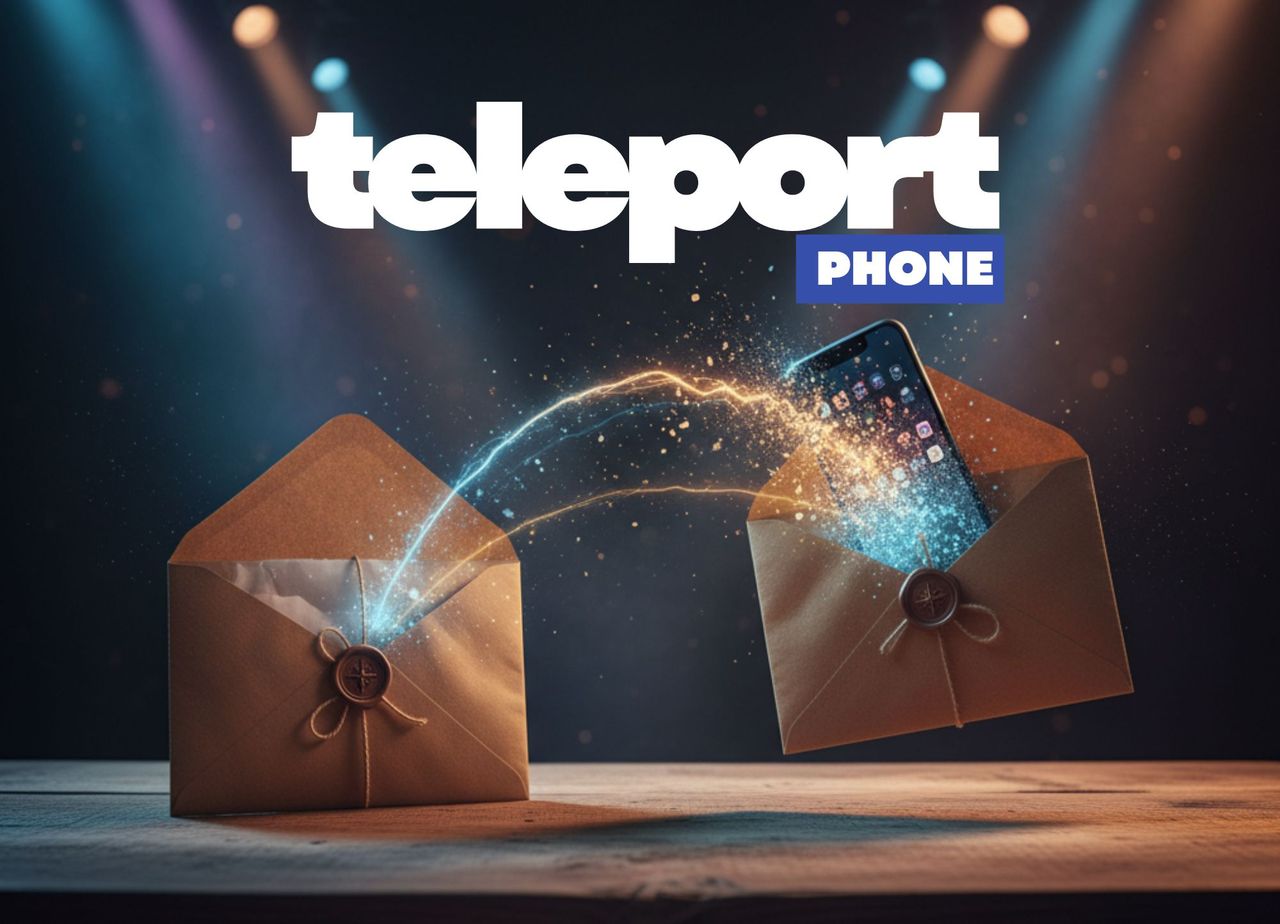 Teleport phone by Maks Berestnev (Instant Download)