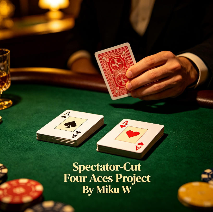 Spectator-Cut Four Aces Project By Miku W (Instant Download)