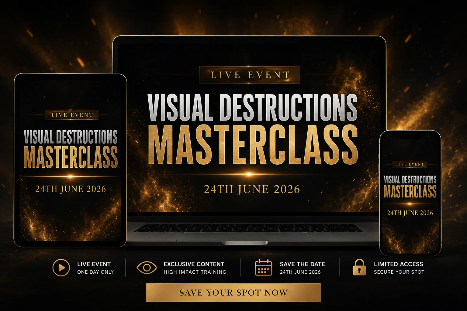 Matt McGurk - Visual Destructions Masterclass