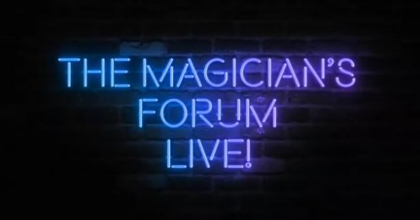 Jason Dean - The Magician's Forum LIVE