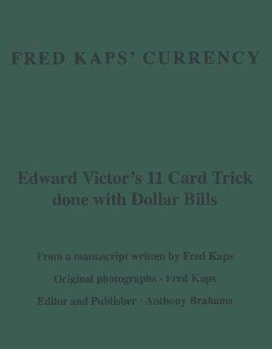 Fred Kaps - Fred Kaps' Currency