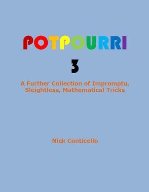 Nick Conticello - Potpourri (1-3)