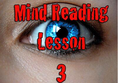 Kenton Knepper - Mind Reading Lesson 3