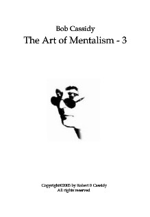 Richard Osterlind - The Art Of Mentalism vol 3