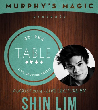 At the Table Live Lecture - Shin Lim
