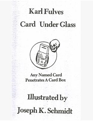 Karl Fulves - Card Under Glass PDF