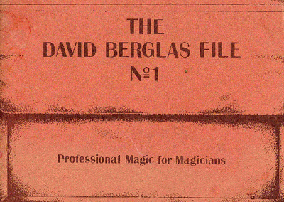 Peter Warlock - The David Berglas File 1