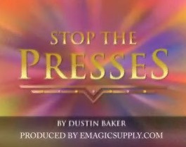 Dustin Baker - Stop the Presses