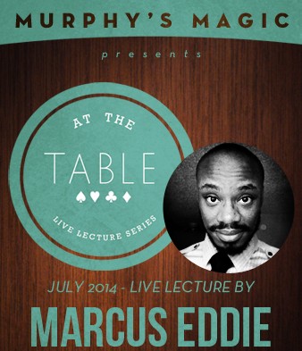 At the Table Live Lecture - Marcus Eddie