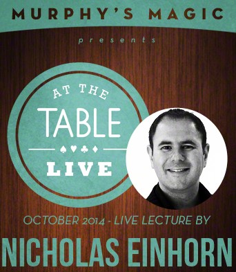 At the Table Live Lecture - Nicholas Einhorn