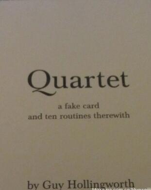 Guy Hollingworth - Quartet book