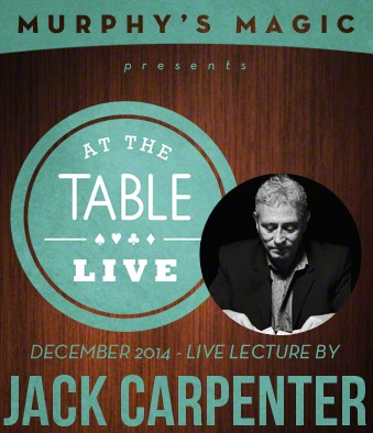 At the Table Live Lecture - Jack Carpenter