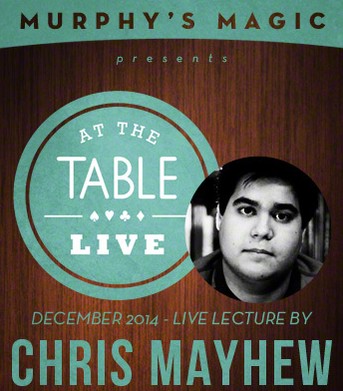 At the Table Live Lecture - Chris Mayhew