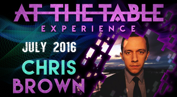 At the Table Live Lecture Chris Brown July 6th 2016