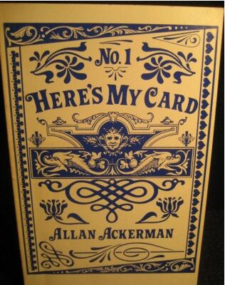 Allan Ackerman - Here's My Card